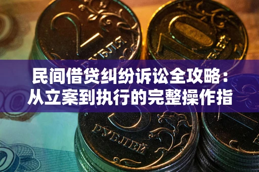 北京民间借贷纠纷诉讼全攻略：从立案到执行的完整操作指南