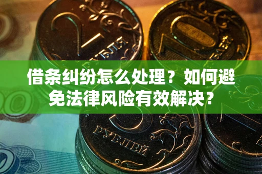 北京借条纠纷怎么处理？如何避免法律风险有效解决？