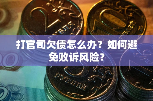 北京打官司欠债怎么办？如何避免败诉风险？