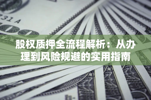 北京股权质押全流程解析：从办理到风险规避的实用指南