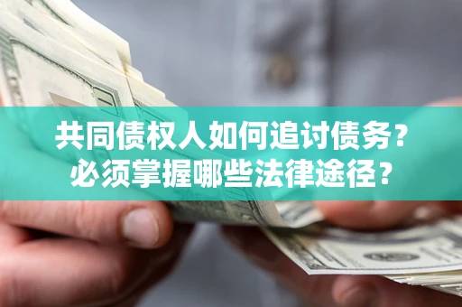 北京共同债权人如何追讨债务？必须掌握哪些法律途径？