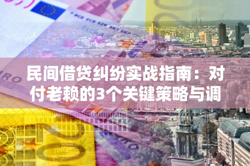 北京民间借贷纠纷实战指南：对付老赖的3个关键策略与调解盲区解析