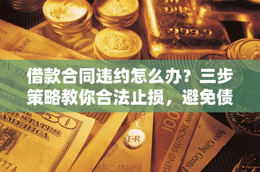 北京借款合同违约怎么办？三步策略教你合法止损，避免债务危机升级